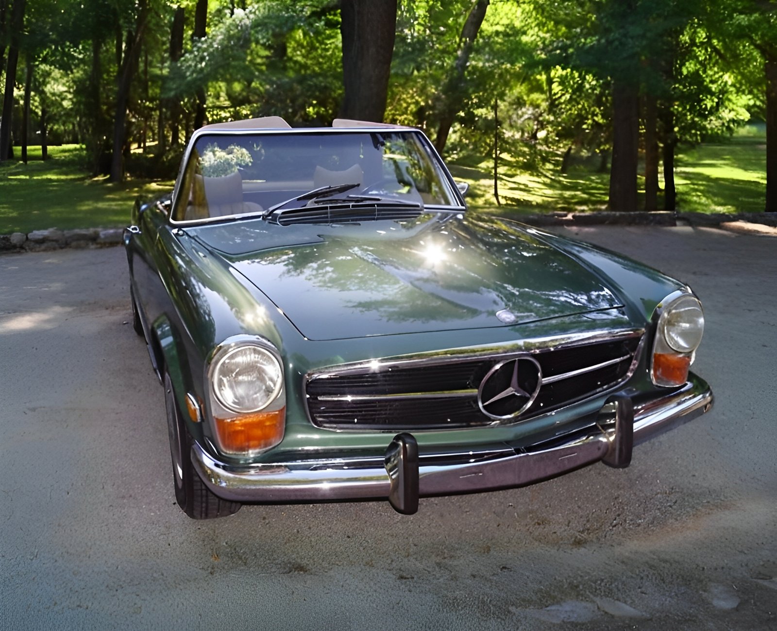 mercedes280sl.info - 1970 Mercedes 280SL Pagoda
