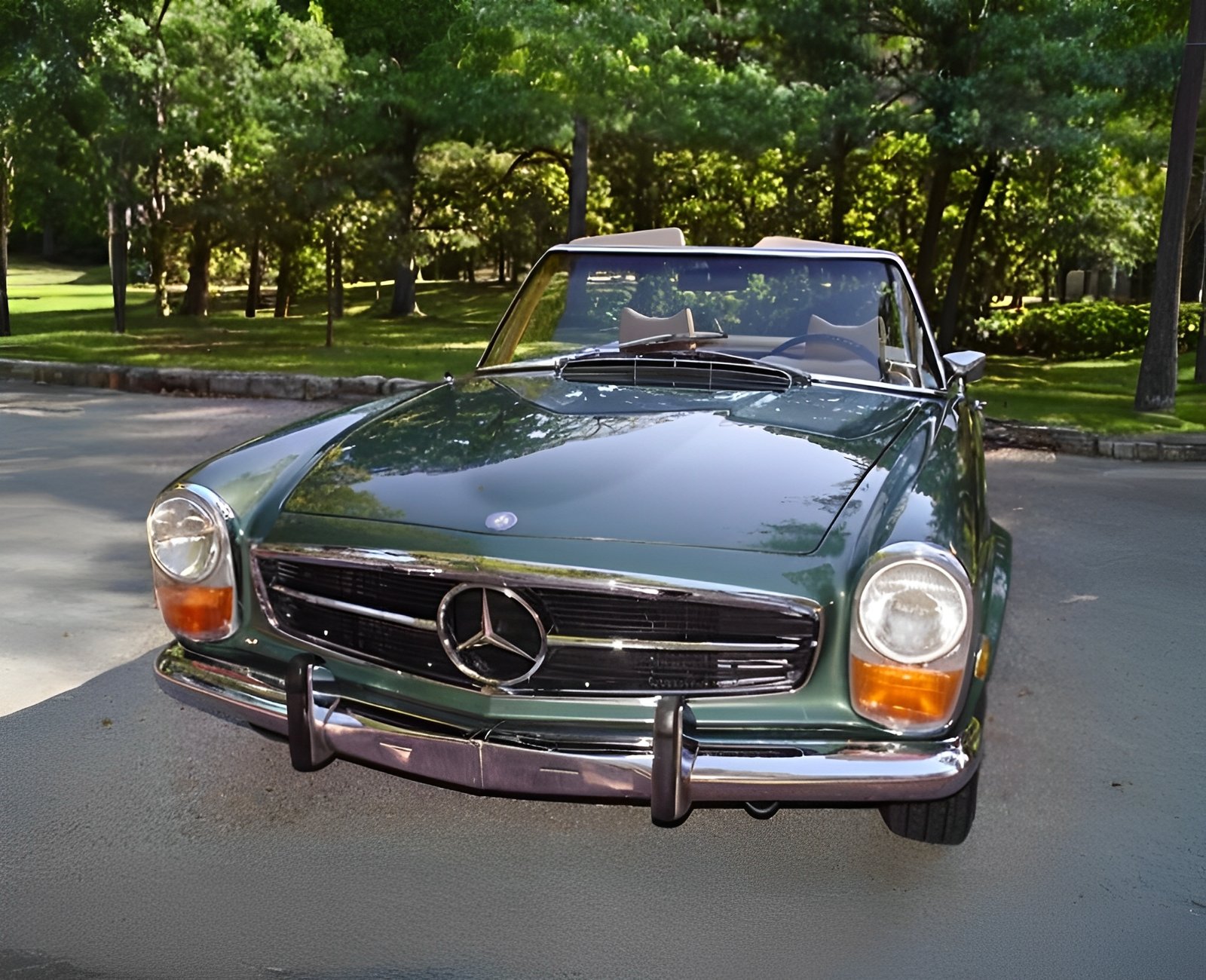 mercedes280sl.info - 1970 Mercedes 280SL Pagoda